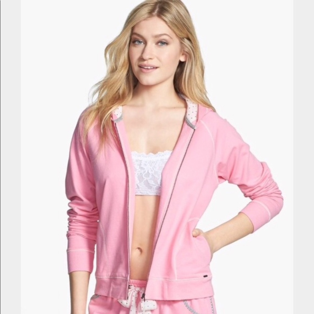 Fun Pink Kensie Rosie Outlook Hoodie XS DYT 1 Dressing Your Truth